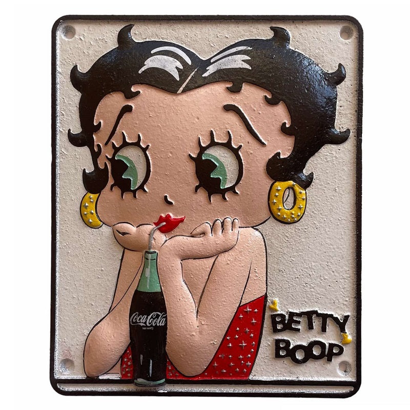 Betty Drinking Sign