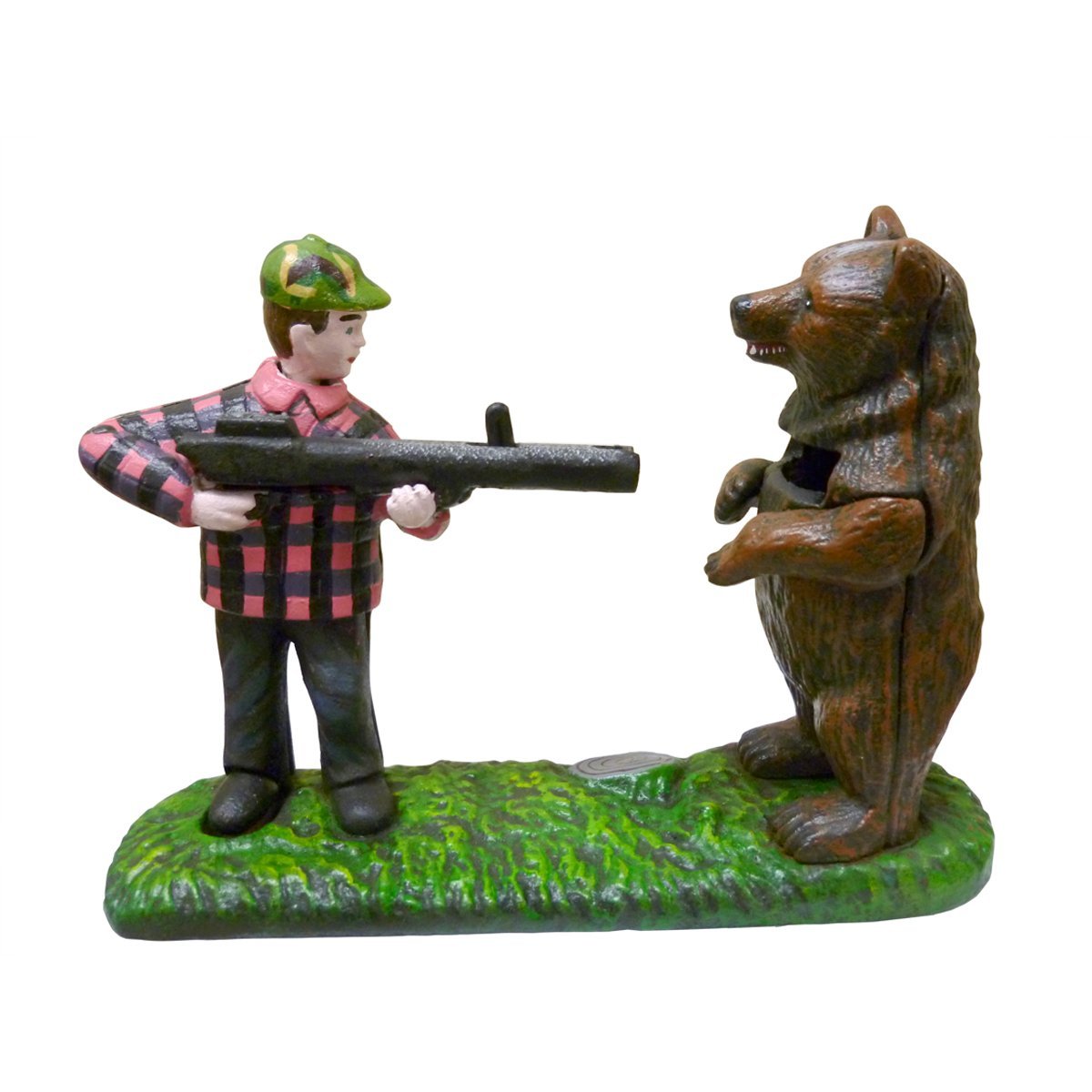 Teddy & The Bear Mechanical Bank