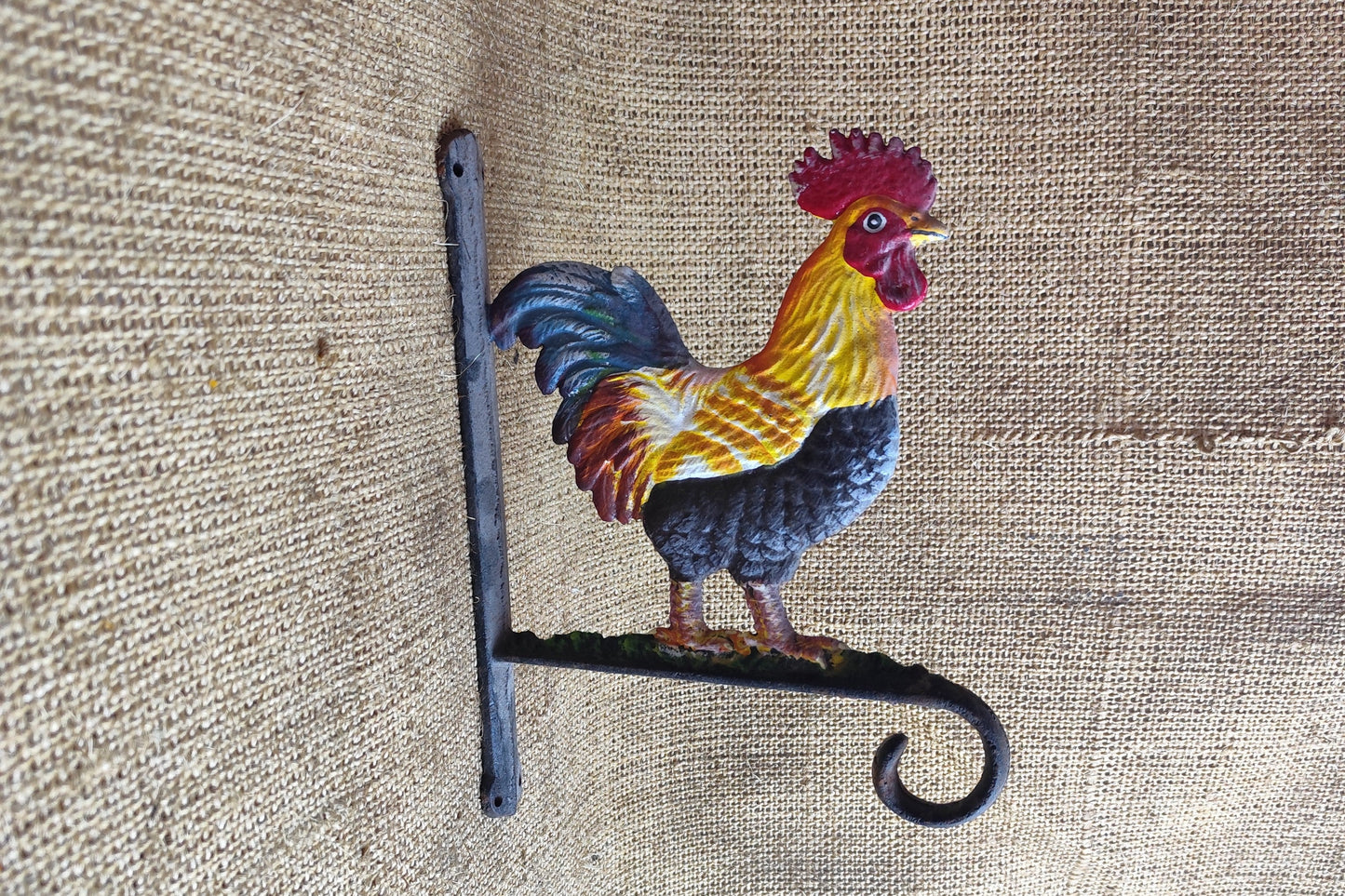 ROOSTER PLANT POT HANGER