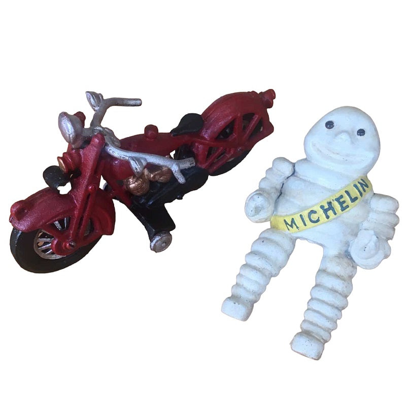 Tireman on Motorbike