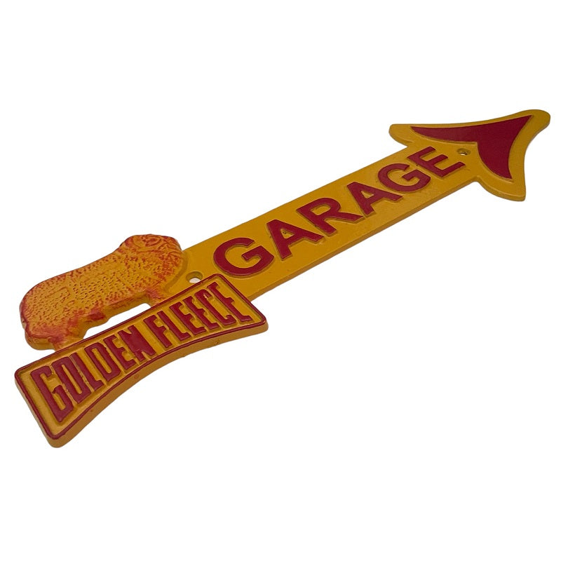 Golden Fleece Garage Sign
