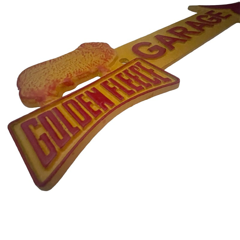 Golden Fleece Garage Sign