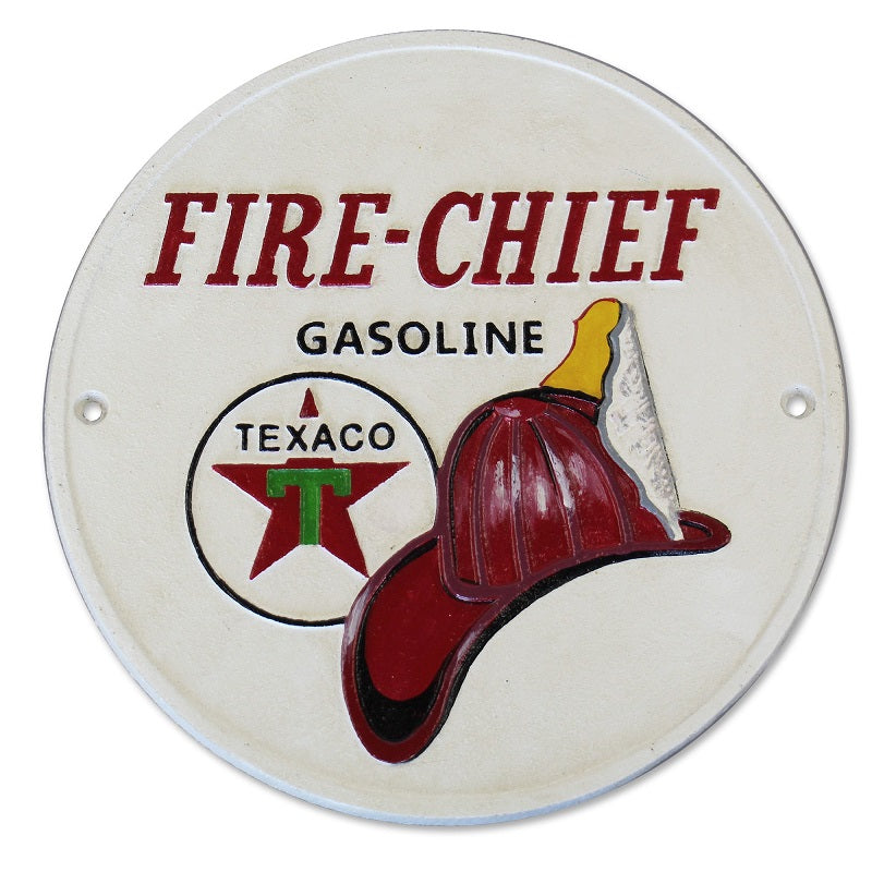 Texaco Fire Chief Sign