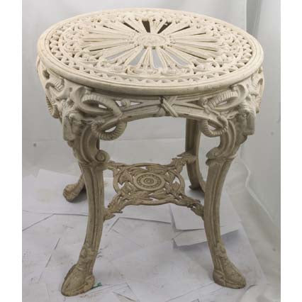Cast Iron Victorian Table