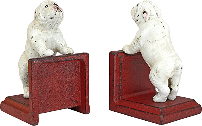 Bulldog Bookends