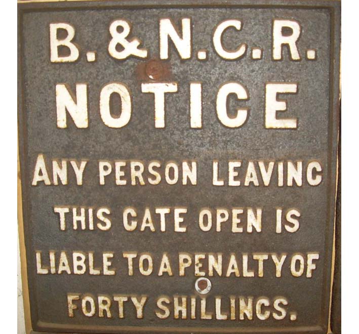 B & N C R Notice