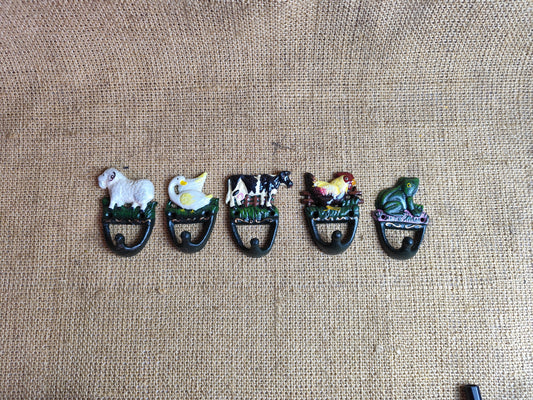 Five Animals Hook (Set of 5)