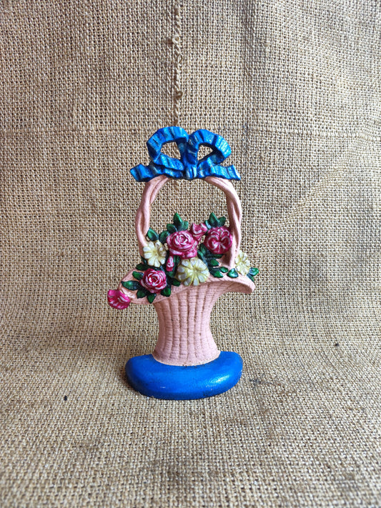 Flower  Basket  Doorstop