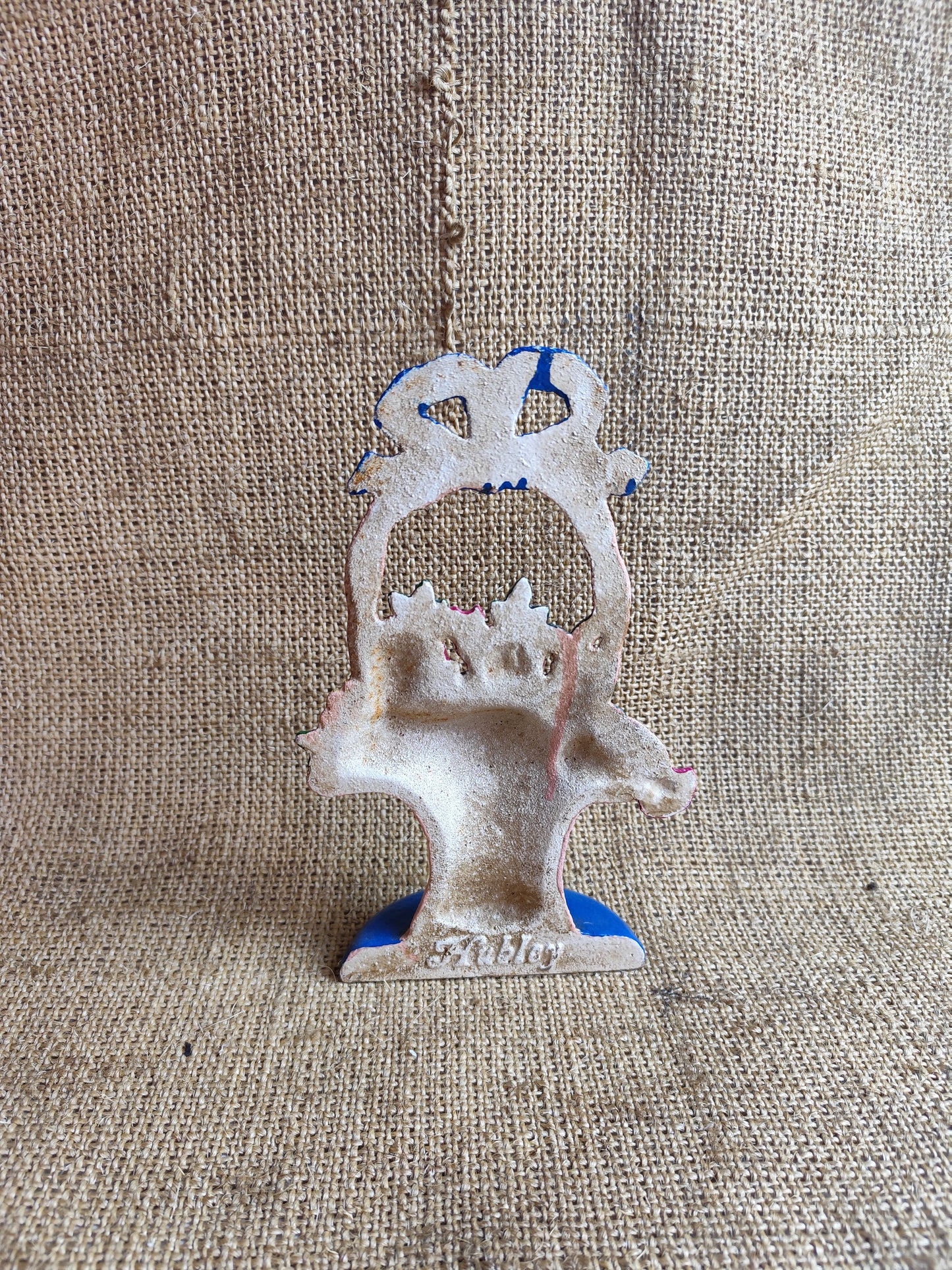 Flower  Basket  Doorstop