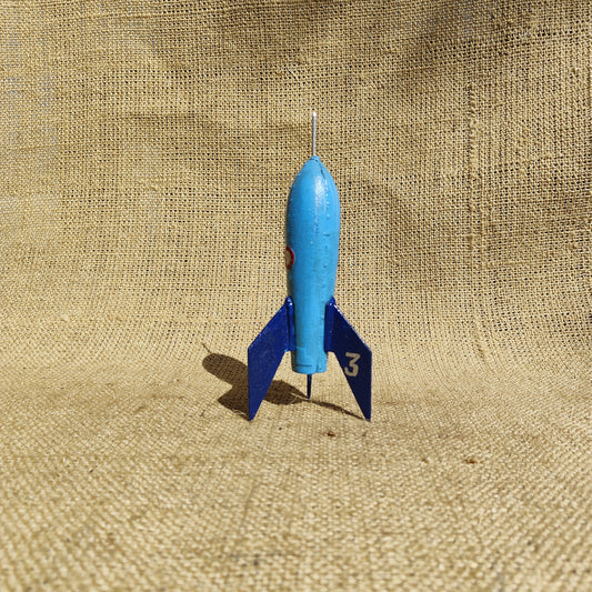 No. 3 Blue Rocket Bank with Spike