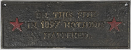 On This Site Plaque