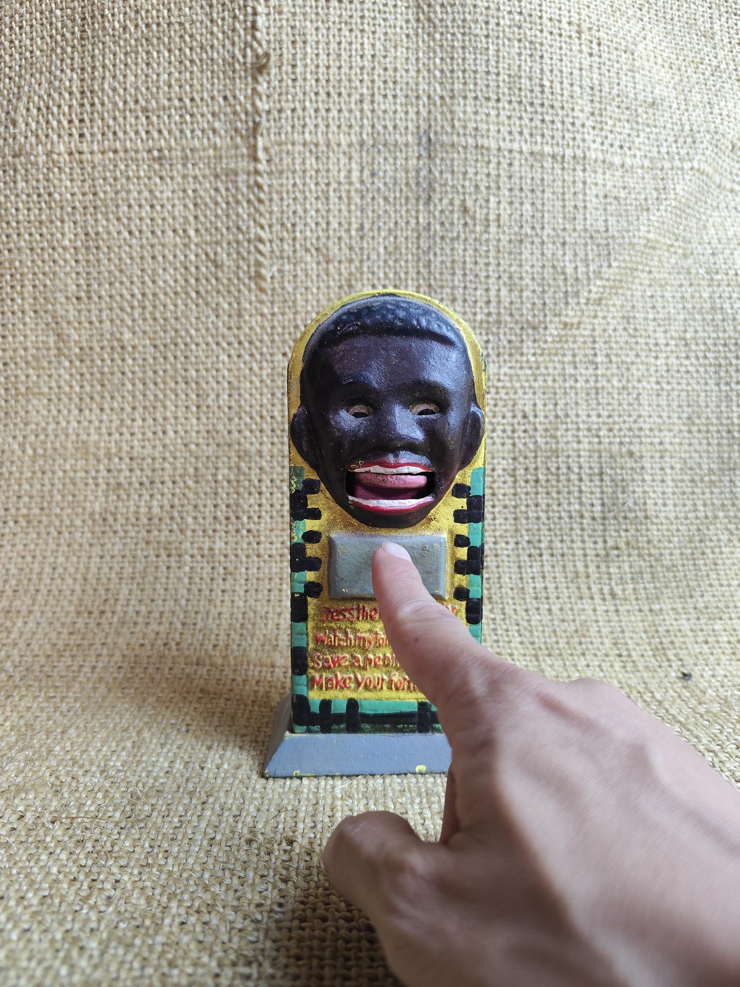 Negro Boy Mech.  Bank