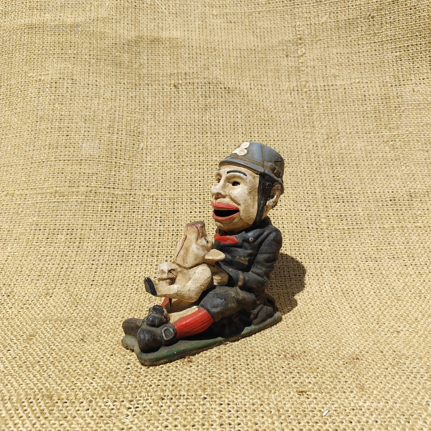 Kicking Pig  Mechanical Bank
