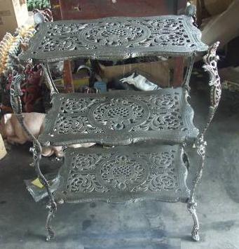 3-Tier  Rectangle  Table