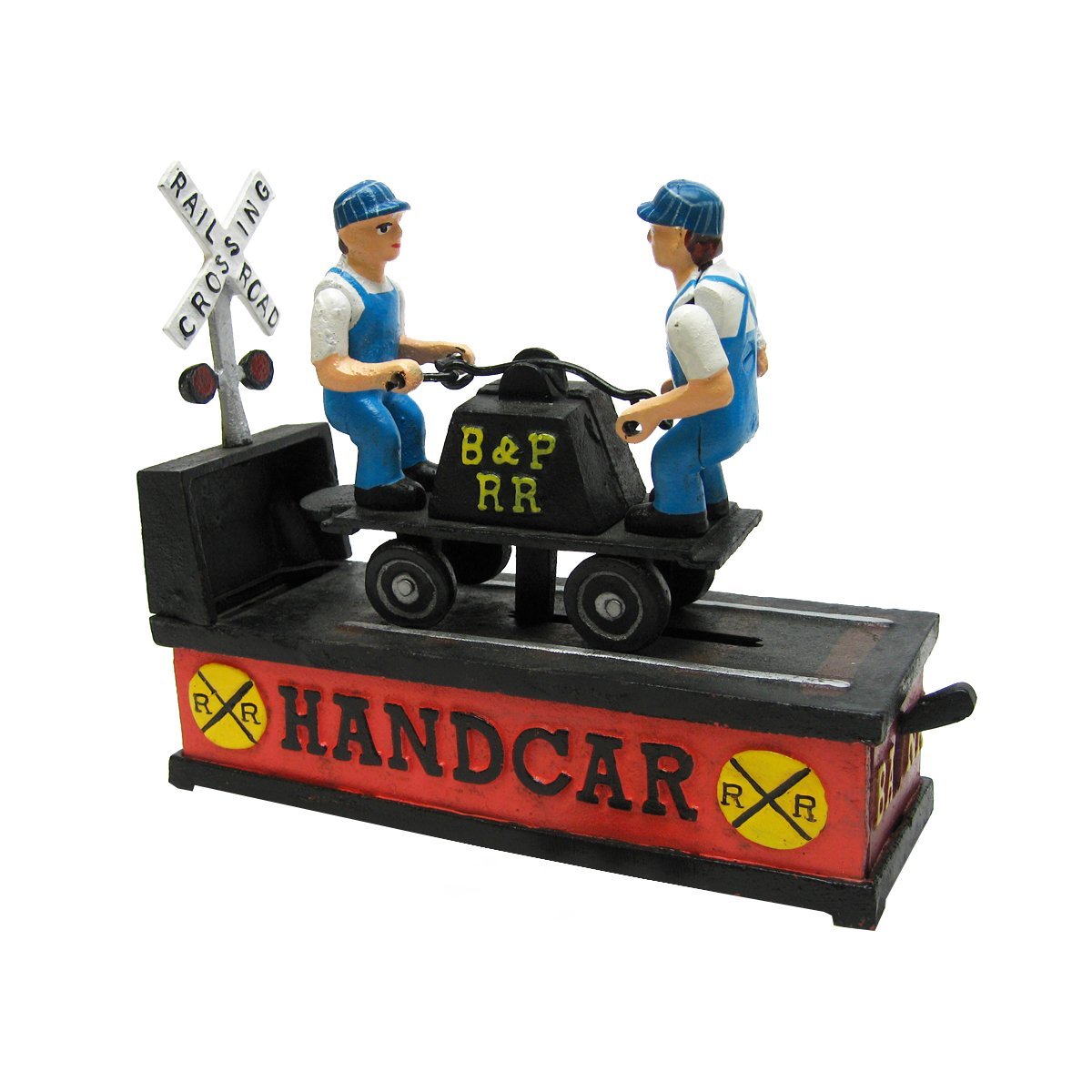 HandCar Mechanical Bank