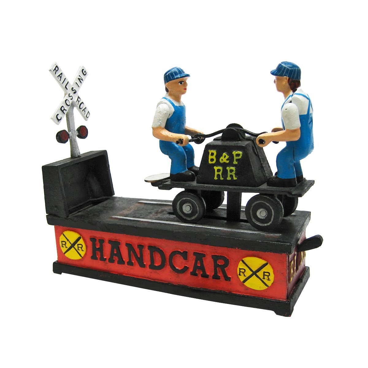 HandCar Mechanical Bank