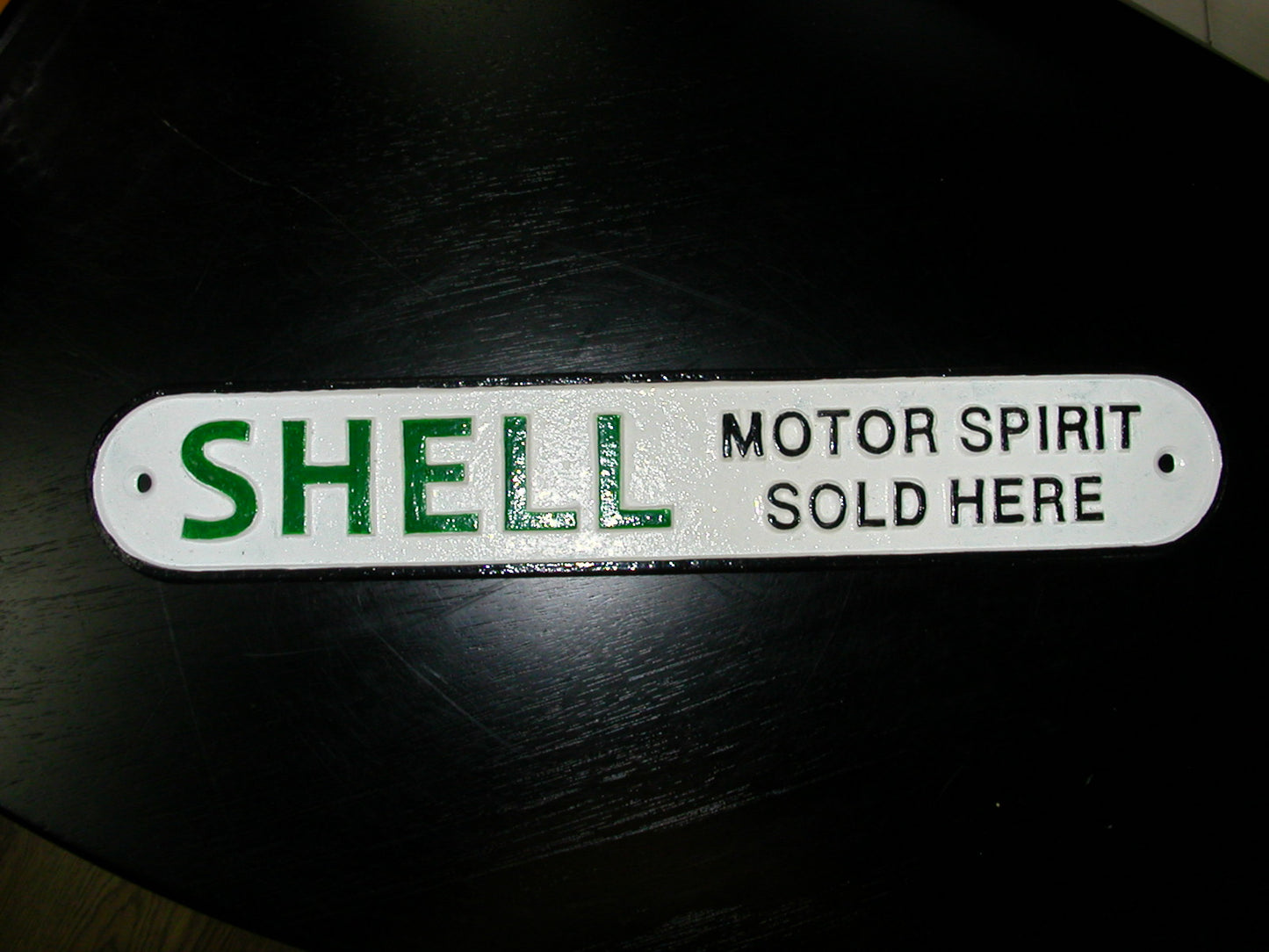Small Oil Sign