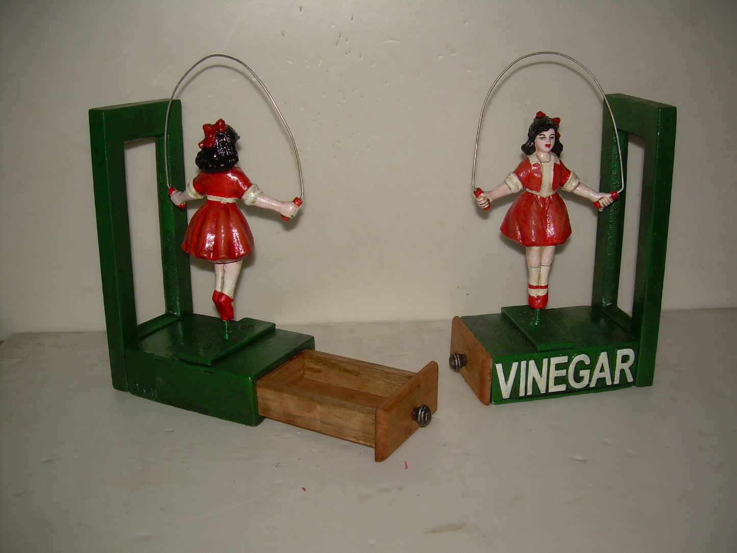 Skipping Girl Bookends