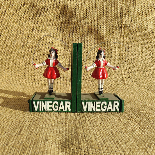 Skipping Girl Bookends