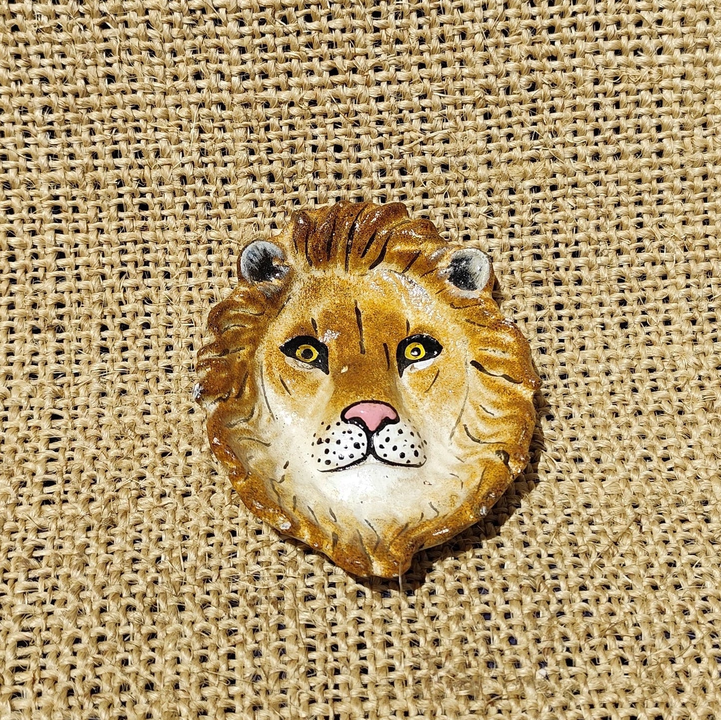 Lion Face Coin Dish/Ashtray
