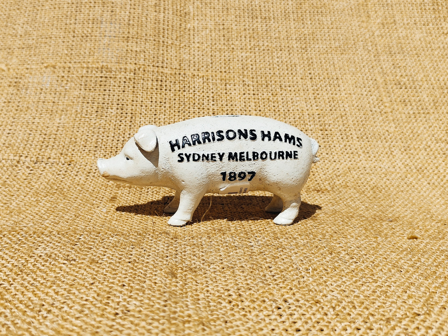 Standing Pig Bank - Sydney 1897