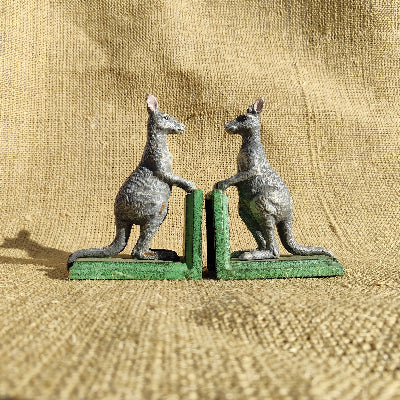 Kangaroo Bookends