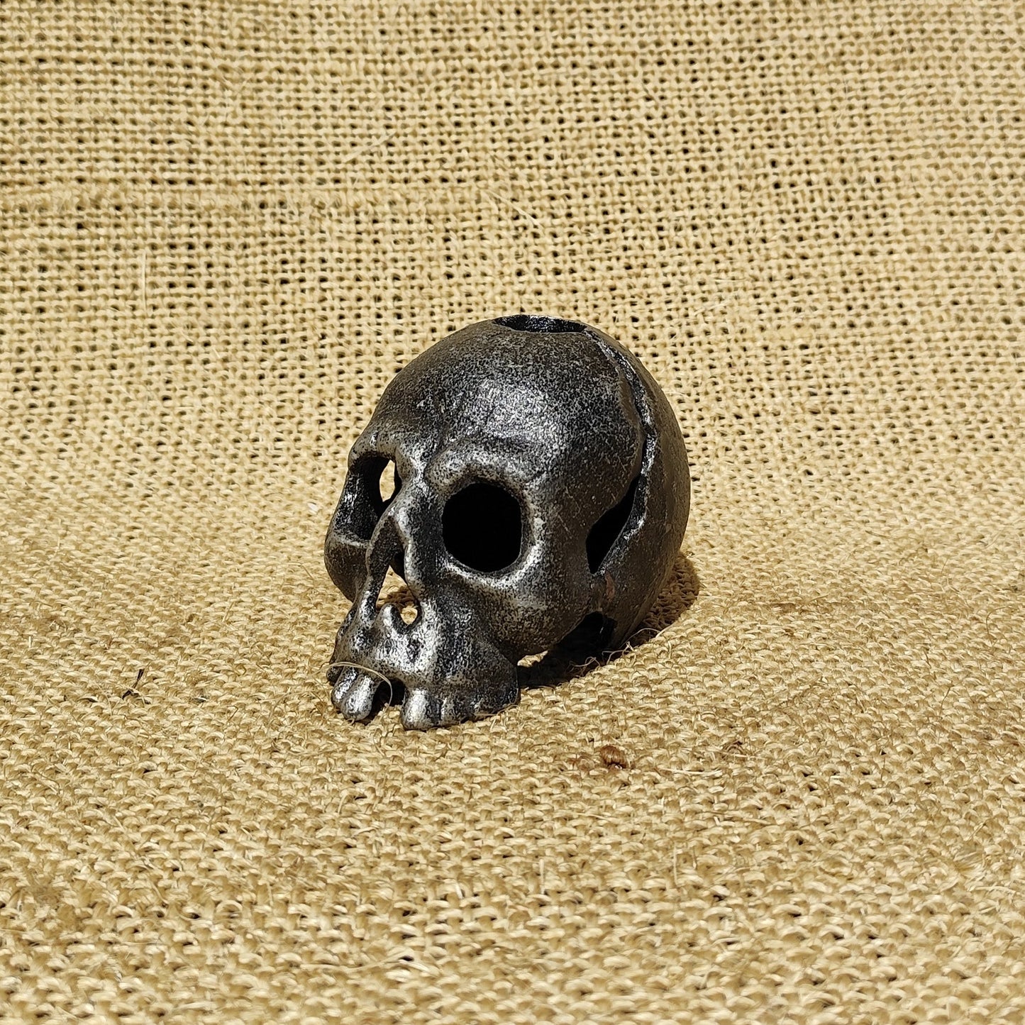 Skull Candle Holder