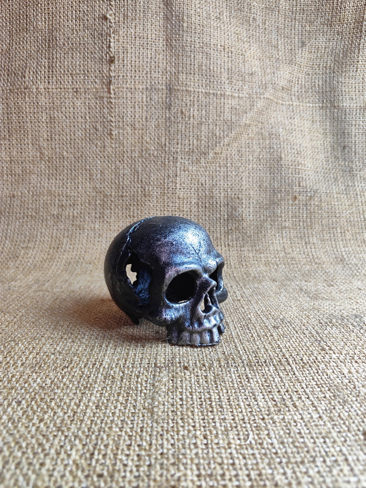 Skull Candle Holder