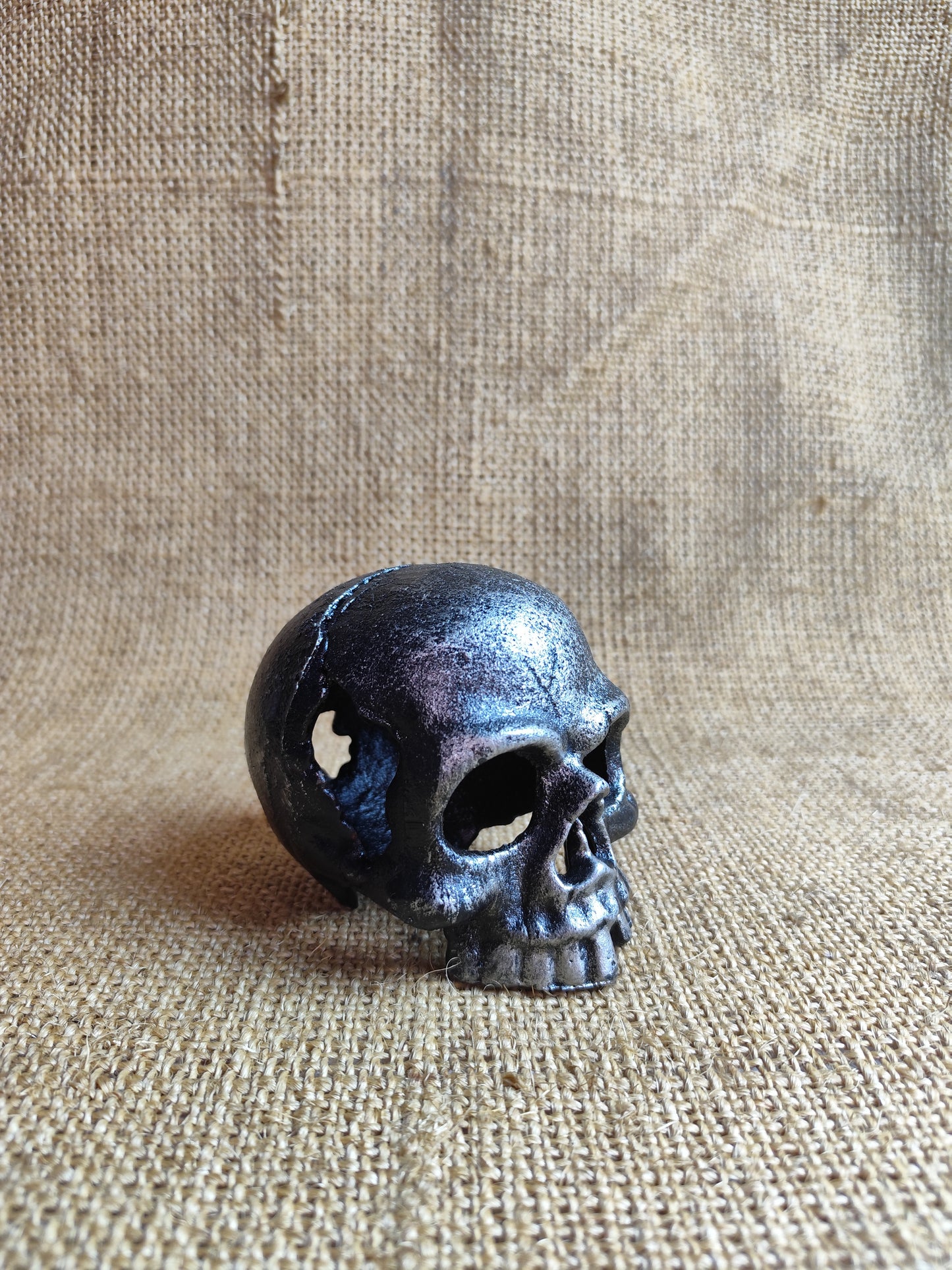 Skull Candle Holder