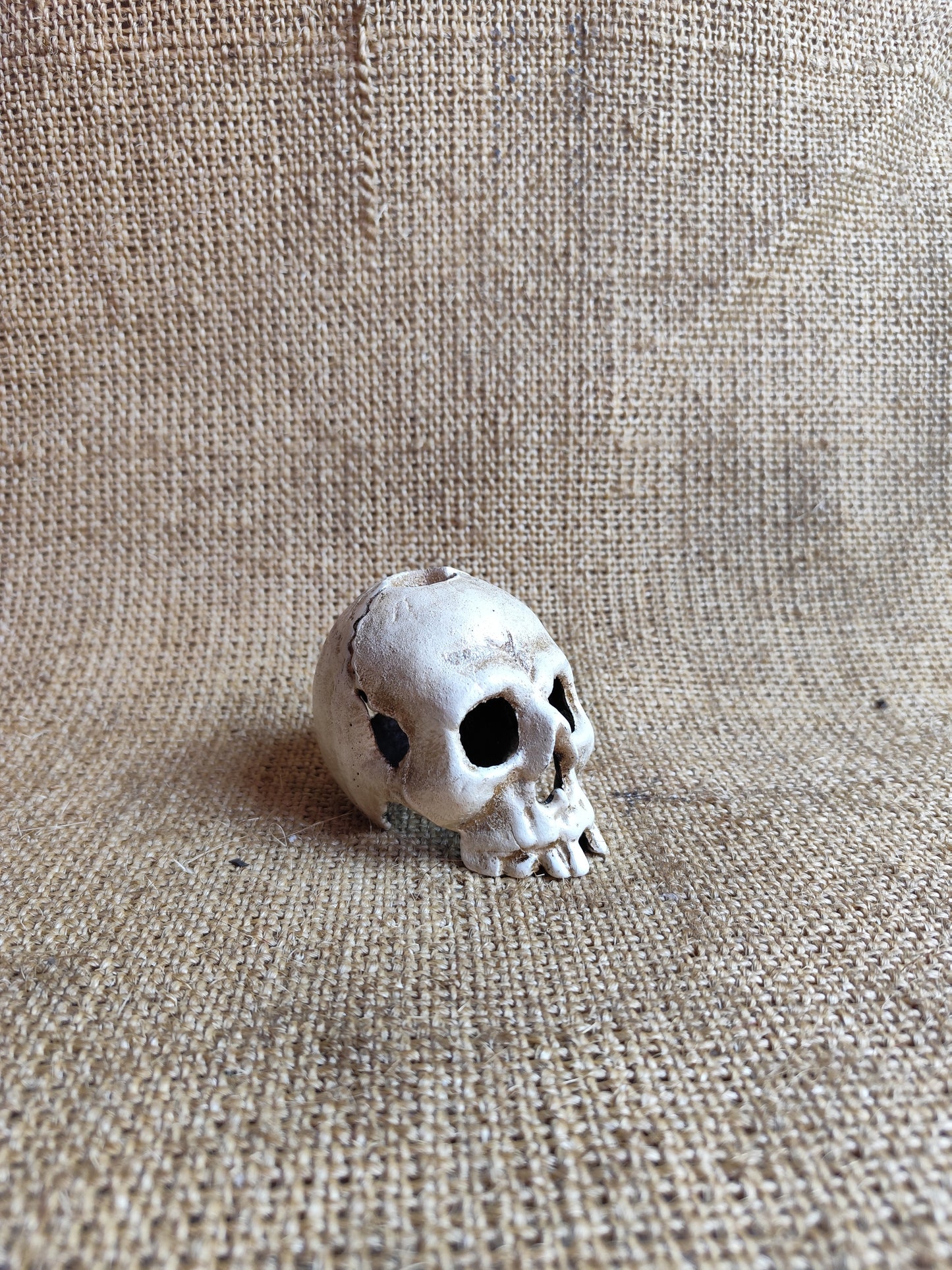Skull Candle Holder