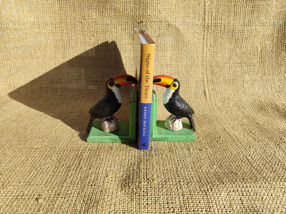 Toaster Bookends Toucan Bookends with Large Base – Stanley Art Foundry