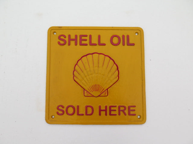 Large Shell Sign Square – Stanley Art Foundry