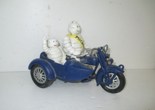 Tire Man & Motorcycle with Side Car