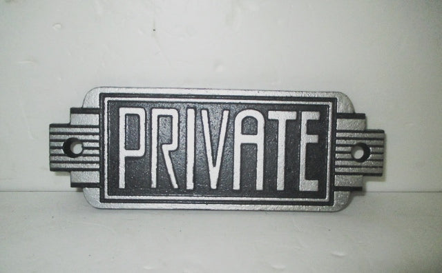 Art Deco Sign - PRIVATE