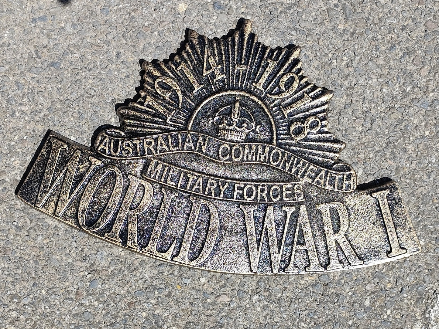 Anzac World War I Badge