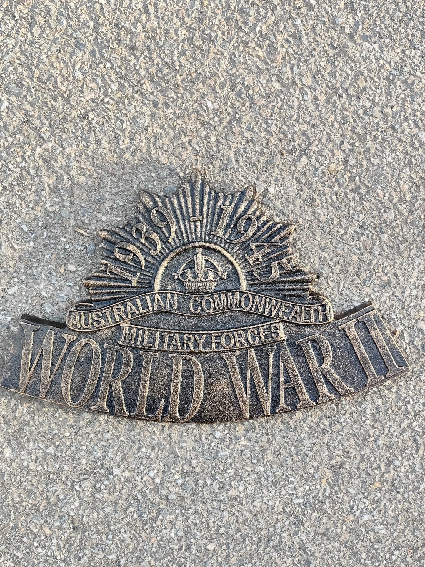 Anzac World War II Badge
