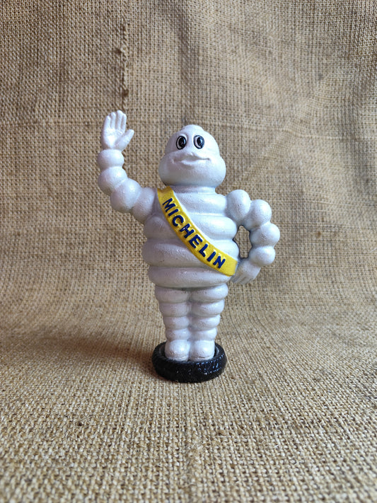 Tireman standing on Tire Bank