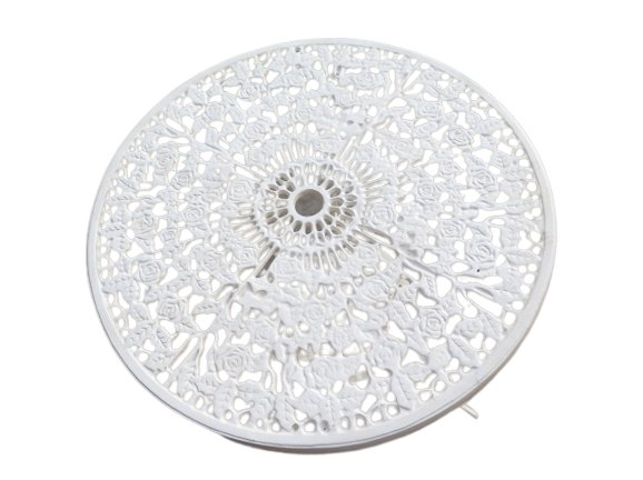 Villa Ravello Rose Garden Cast Iron Bistro Table