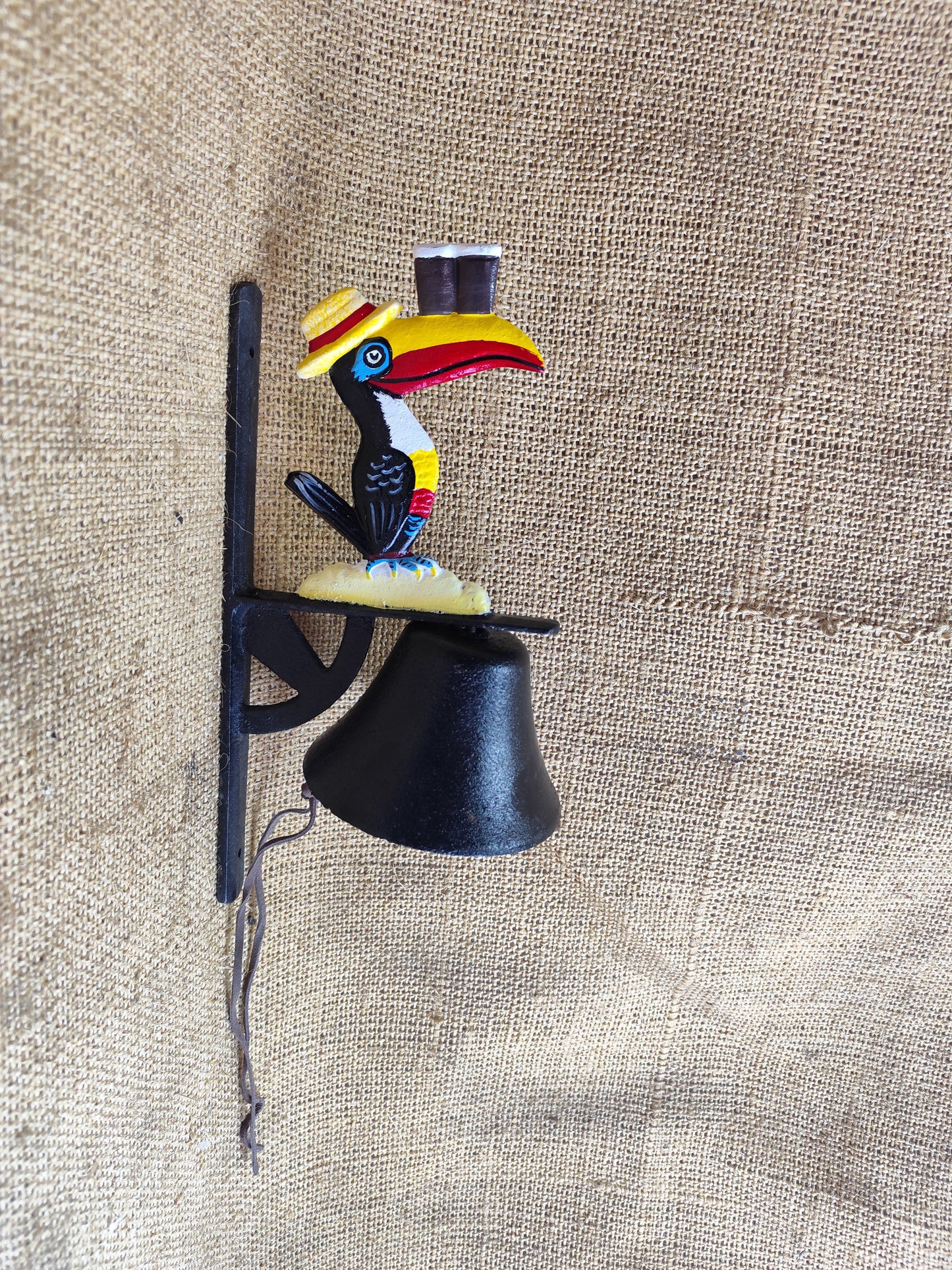 Toucan with Hat Bell