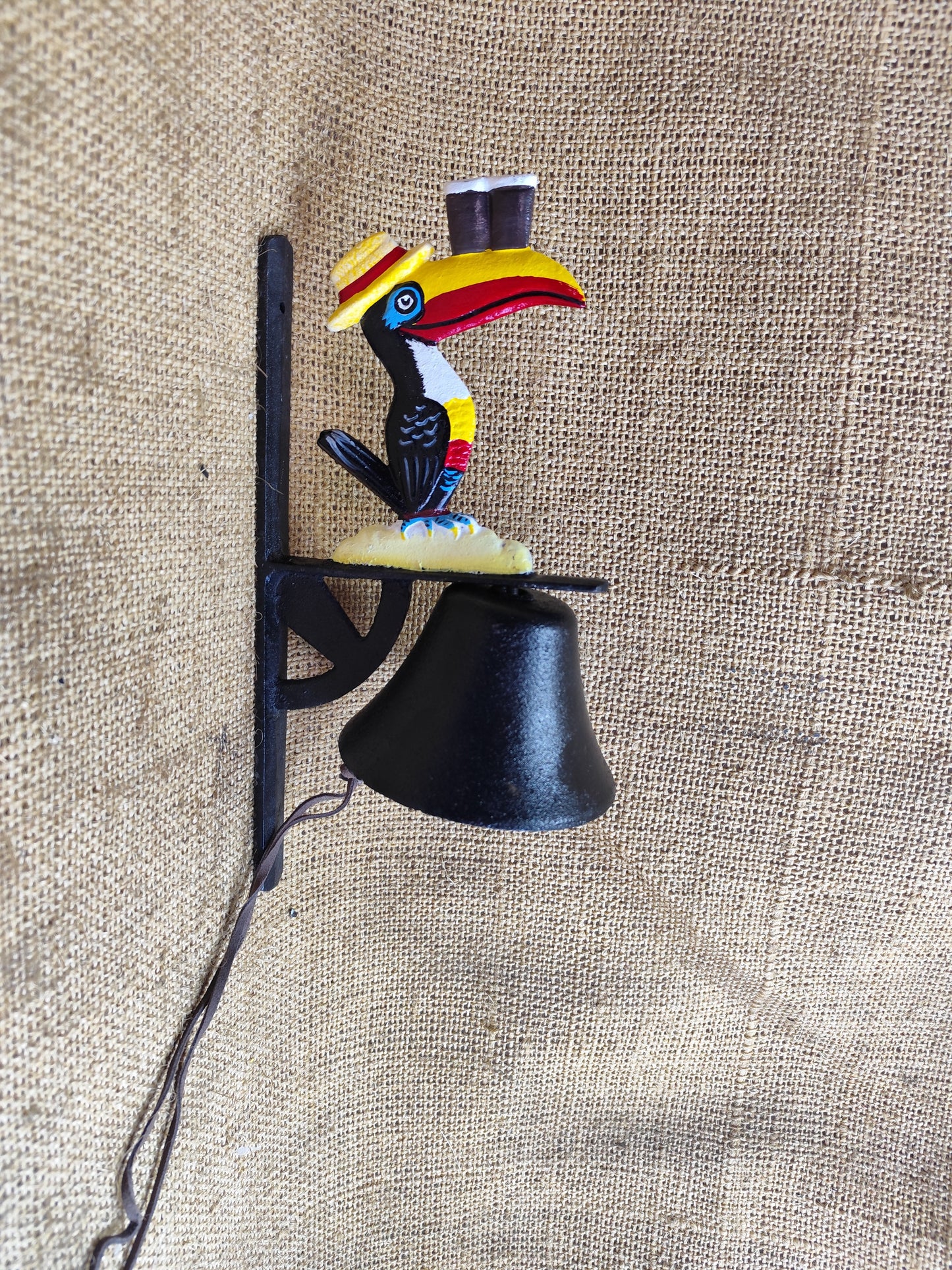 Toucan with Hat Bell