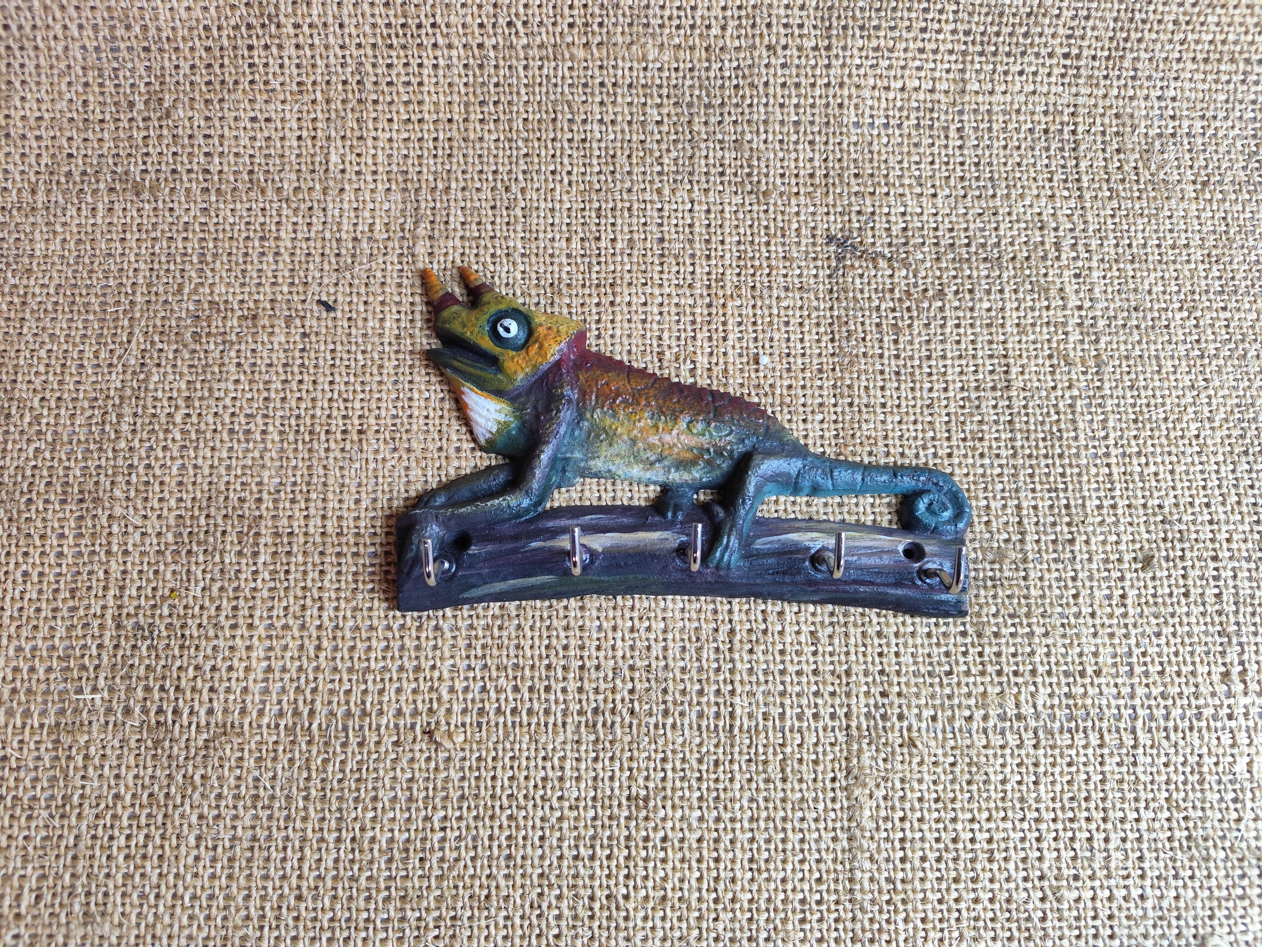 Lizard key holder – Stanley Art Foundry