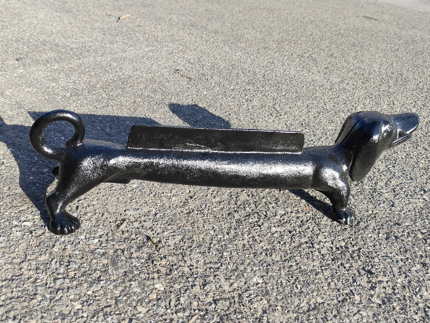 Daschund Boot Scraper 53cm