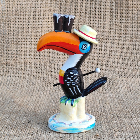 Gentleman Toucan Figurine