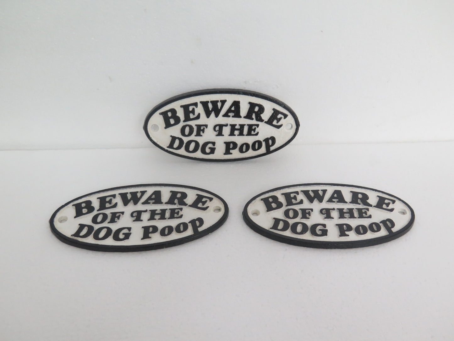 Beware of the Dog Poop Sign