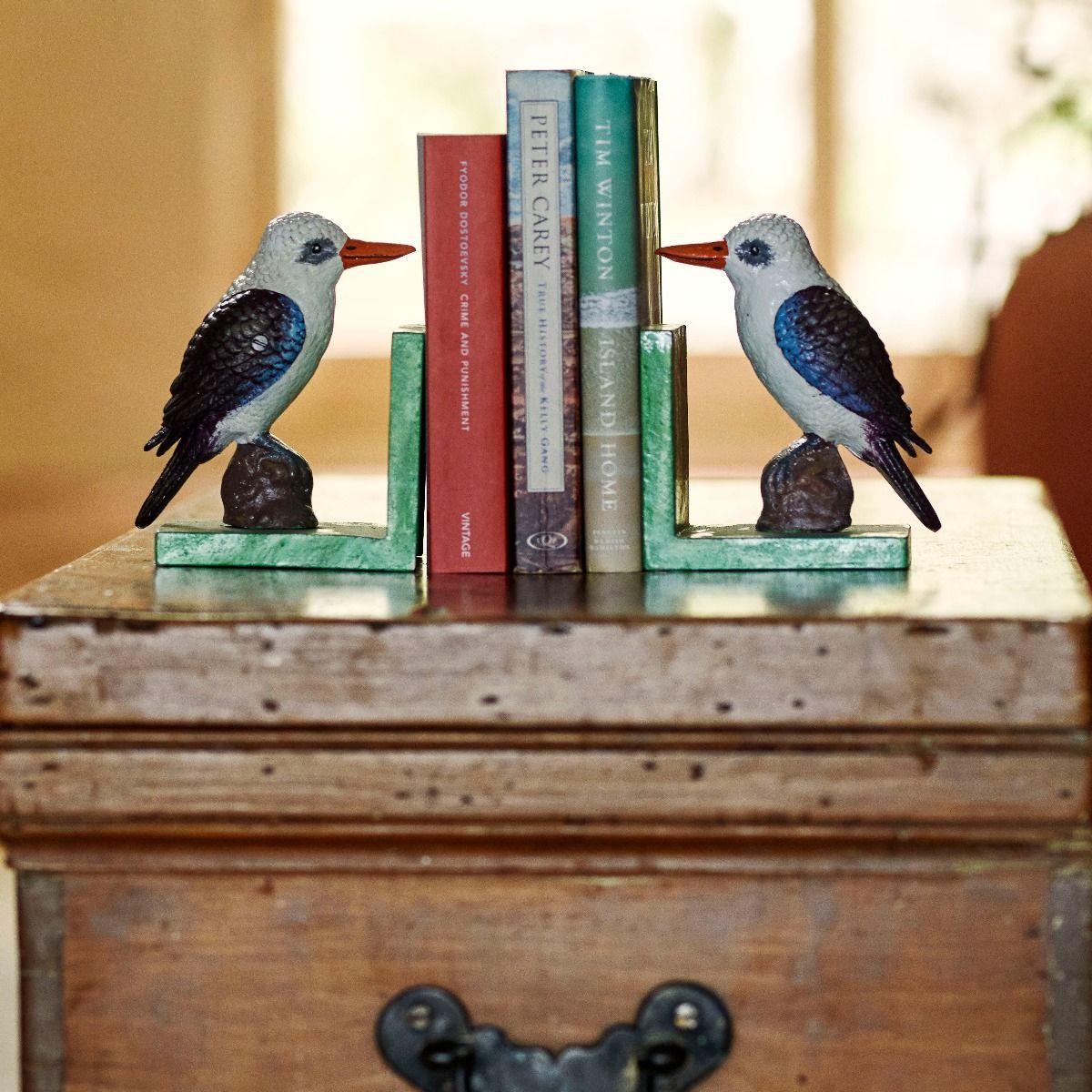 Kookaburra Bookends