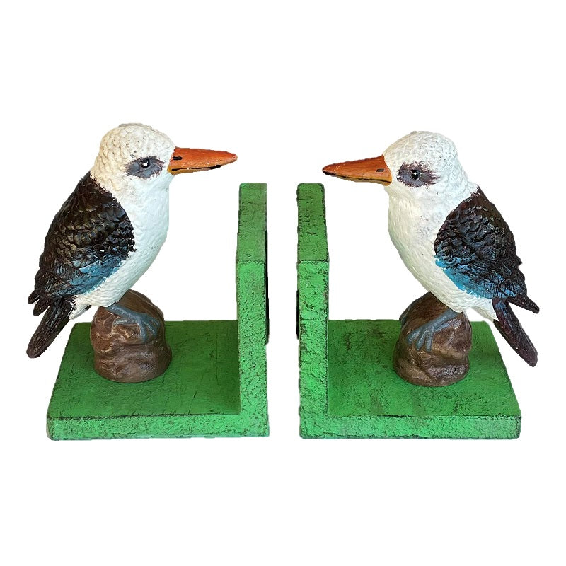 Kookaburra Bookends