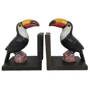 Toucan Bookends Large