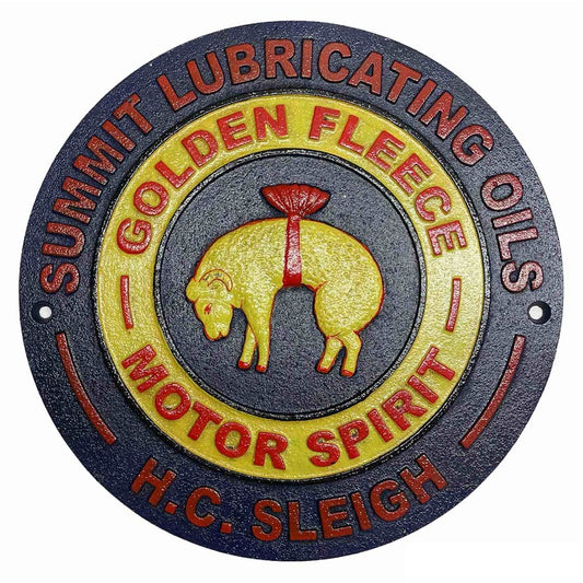 Golden Fleece Summit Sign