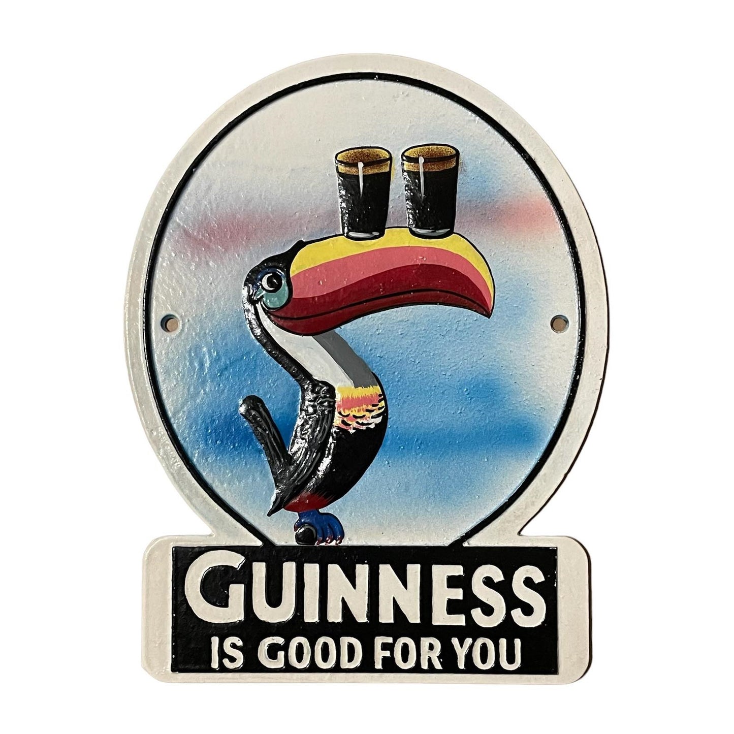 Toucan Oval Sign