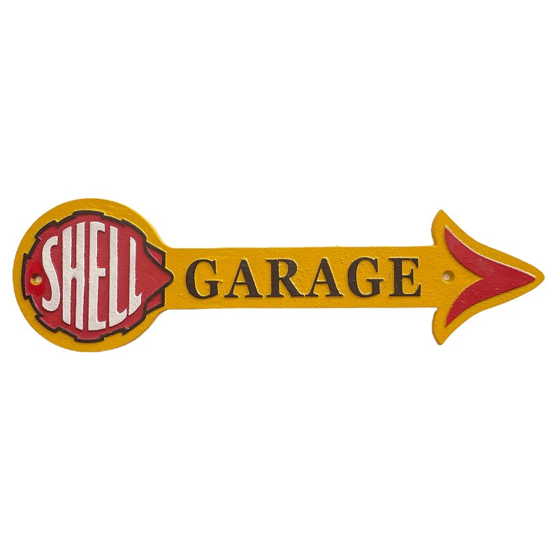 Shell Garage Sign – Stanley Art Foundry